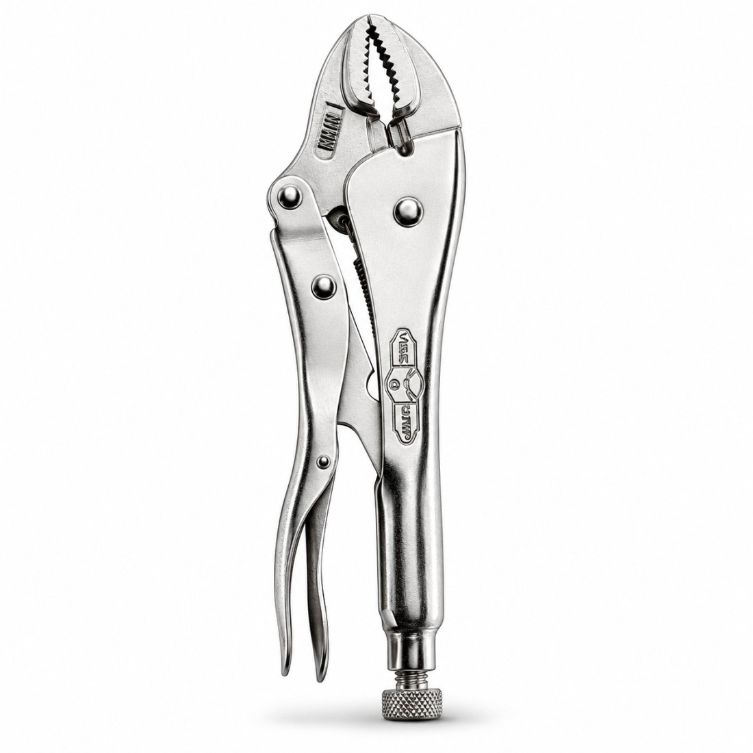 Alicate de pressão Irwin Vise-Grip mordente curvo