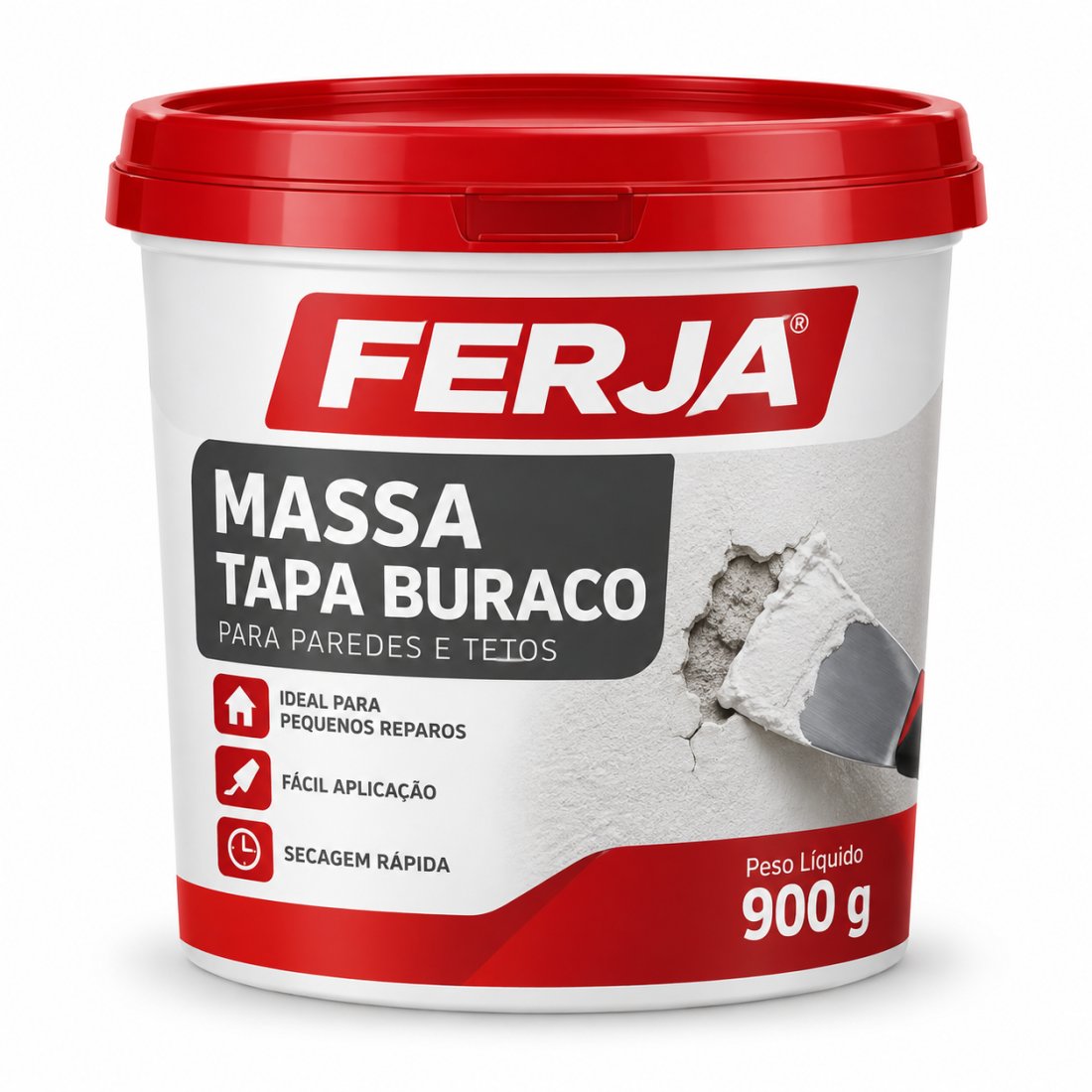 Massa tapa buraco Ferjá 900 g